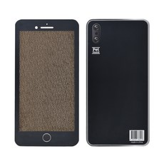 펫파운드 핸드폰 고양이 스크래쳐, 블랙, 1개