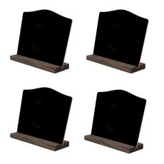 Modern Draw商業用支架黑板白板 拱形 4入