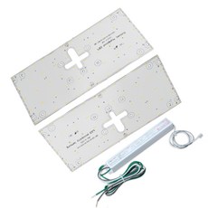 SM DTech 三星 LED 模塊套組 2 燈 S6 400 x 165 mm 50W+KS 轉換器, 日光色, 1套