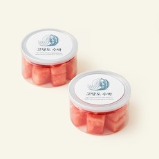 컷팅 고당도 수박, 2개, 200g