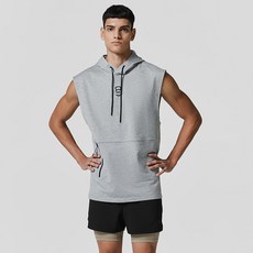 mulawear 男款運動連帽背心 MMNCTK606