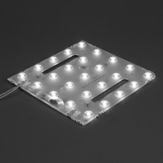 LUMEN LUX DS 安定器一體式LED方形房燈替換燈板 15W, 1個, 晝光色