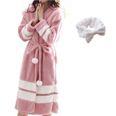 Haisley 高級浴袍 + 面帶套組 XL YP13, 混色, 1套