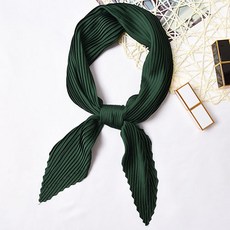 딥톡 다용도 부드러운 마름모 주름 스카프 DT0538