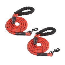 ABM 大型犬牽繩, 紅色, 2個
