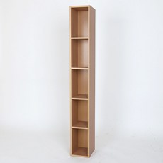 퍼티크 인테리어 틈새장 200, 카라멜, 5단