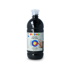 PRiMO 종이나라 핑거페인트 물감 검정, 750ml, 1색