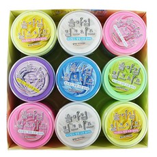 Friends 韓國牛奶芝士史萊姆 9p, 混色