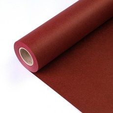 양면 칼라 크라프트 종이롤 포장지 53cm x 20m, 13적색, 1개