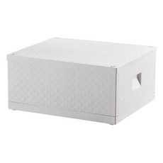 A-Hope多功能折疊式塑膠收納盒 大, 白色的, 1個