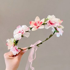 그래다다 화사한 머리띠 화관 타입1