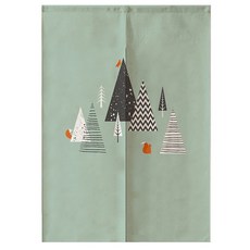 빈테리어 화려한 양문형 파티션 커튼