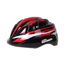 SWISS BEGINEW 自行車安全帽 SARA13-001, 黑+紅