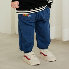 mollimelli 兒童獵豹類丹寧長褲