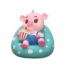 蒸無利潤可愛豬存錢筒, 03 小豬吃爆米花, 1個