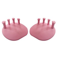 JENTEULHANHYEONGJEDEUL 皮拉提斯腳趾環拖鞋, 粉紅色