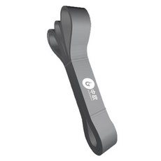 2m 瑜珈彈力拉力帶 阻力39kg, 灰色