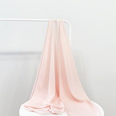 蝴蝶手藝厚實色彩交織緞面布料, 129 Baby Pink, 1件