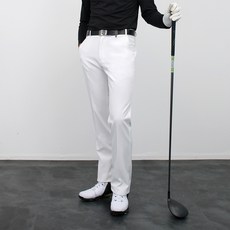 CONFIAR 男款換季隱藏式鬆緊帶彈性高爾夫長褲 TC0716