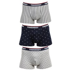 TOUGHGUY 男童款棉質彈性四角內褲 3件組 TG-JN7026
