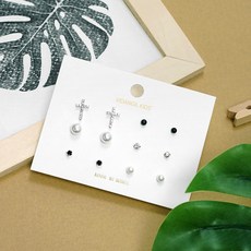 兒童日常耳環 6款 2入