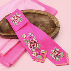 Bidangil Oldam 花朵刺繡韓服髮帶