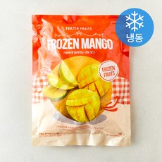 글로벌냉동식품 중국산 망고 다이스 (냉동), 1개, 1kg