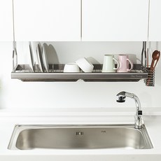 Stenfactory Ultima 壁掛式碗盤瀝水架 900, 單一顏色, 1個