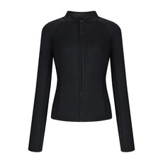 아레나 여성용 다이브 레저 네오프렌 짚업 래쉬가드 상의 A3SL1QR92