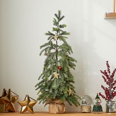 Modern House 麻布盆聖誕樹, 混合顏色, 80cm