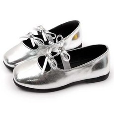 RURUCHOU 女童 長髮公主 蝴蝶結 平底鞋 AZ114