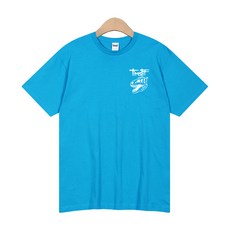 팀스핏 18수 스트릿 스컬로고 통기성 반팔 티셔츠