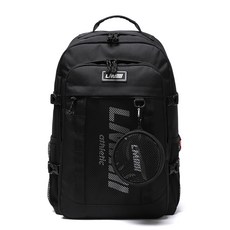 Lemine 基本款網眼後背包, 黑色