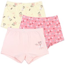 valentino christy 女童學生芭蕾平口內褲3件組