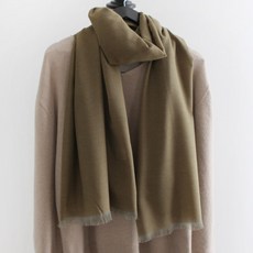 바비수 에센셜 솔리드 스카프 머플러