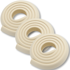 WONDER PAPA 壓花邊角保護墊, 米色, 3個, 2m