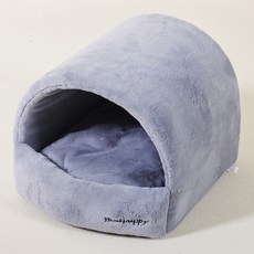 레드퍼피 반려동물 코지룸 하우스, 블루그레이, 1개