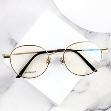 BEIMA UV濾藍光黑色變色鏡片 + AMY-TI 超輕量β鈦眼鏡框組