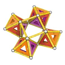 Geomag 面板114磁鐵塊114片, 混色