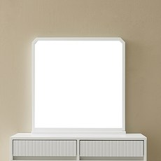 Isheim 六角立式化妝台鏡 600, 白色