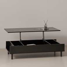 웰퍼니쳐 업네스 리프트업 테이블 1200 방문설치, 블랙