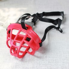 DING DONG PET 寵物矽膠嘴套 XXL號, 紅色的, 1個