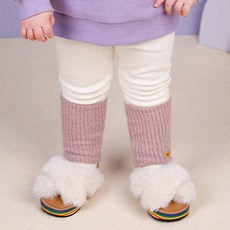 mollimelli 童款Mink刷毛貼身長褲