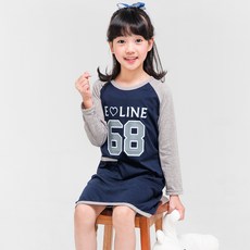 eline 女童學生 E-Line 68 連身睡衣