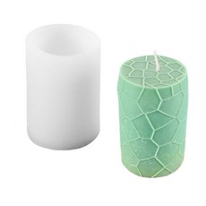 로새 DIY 원통형 실리콘 몰드, B