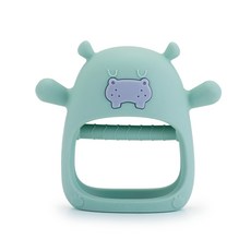 DASOMARU 河馬造型固齒器, 單品, 薄荷色, 1入