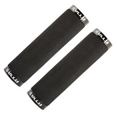VLLU 自行車手把握把 雙鎖環 25/100 G222, 黑色, 2個