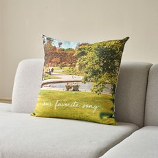 ON沙灘派對實景靠枕 含棉, 最喜歡的花園