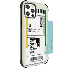 JUST4YOU 보딩 방탄콤보 카드 휴대폰 케이스