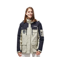 女性用多口袋戶外夾克防風外套 KR 298